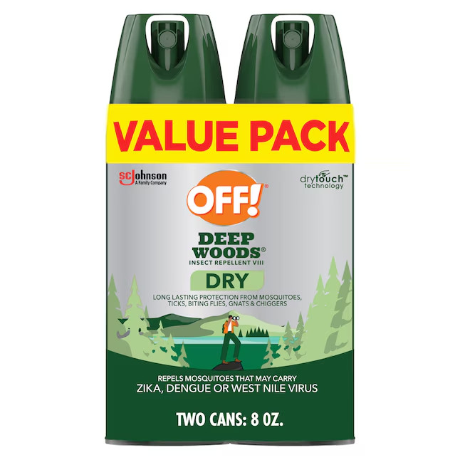 Off! 4 Ounce(s) Deep Woods Outdoor Spray