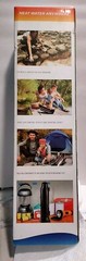SunRocket Portable Solar Water Heater/Thermos For Camping/Emergency New In Box