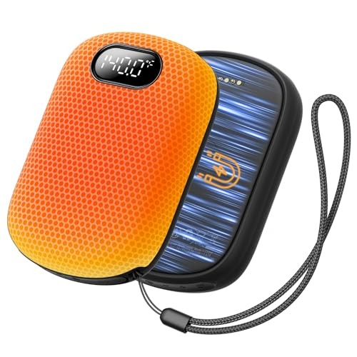 20000mAh Hand Warmers Rechargeable 2 Pack | ±0.5°F Precision | 72-Level Smart