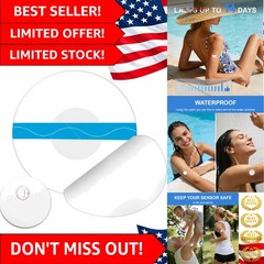 Ultra-Thin 20-Pack Freestyle Libre 3 Covers – Comfortable for Sports & Swimming