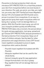 x3 Insect Repellent OFF! Family Care Picaridin Aerosol Spray Deet Free 5 oz (3)
