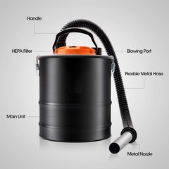 Aspirador de cenizas para chimeneas, estufas de leña y parrillas de pellets, NEW