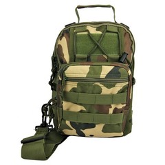 Mini Hiking, Camping Go-Bag Sling Backpack Kit Outdoor Survival Gear Bug Out Bag