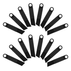25 Pcs Outdoor Tools Camping Stainless Steel Fire Starter Flint Scraper