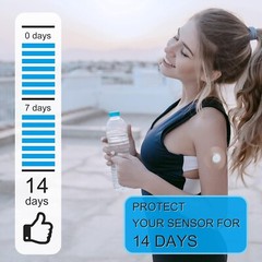 Freestyle Sensor Adhesive Bandage Patches for Libre 2 Cover Waterproof Clear …