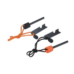 Ferrocerium Alloy Rod Fire Starter, 5/16 Inch Thick Waterproof Fire Steel, Bu…
