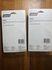Coleman Emergency Survival Candle 3 Wick 36 Hour Outdoor Heat Tin 2 Pack