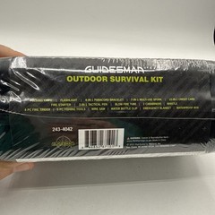 Guidesman Outdoor Survival Kit. Tools Equipped with Over 40 Features.