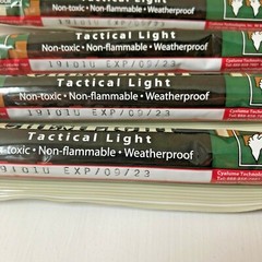 Lot 10 Red 12H Cyalume Chemlight Sticks Tactical Prepper Bug Out Survival 09/23
