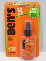 Ben’s Wilderness 1.25 Oz Pump Spray 30% Deet Tick Mosquito Insect Repellent