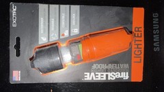 Exotac fireSLEEVE Ruggedized Waterproof Lighter Case – ORANGE
