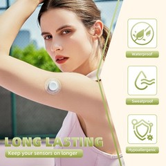Waterproof Adhesive Patches for Freestyle Libre 3 – 20 Pcs