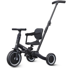 newyoo Toddler Tricycle with Push Handle – 5 in 1 Kids Bike – Purple