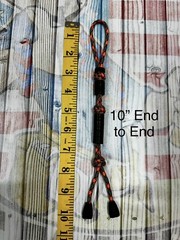 Paracord Ranger Beads / Pace Beads / Land Navigation Pace Beads / Compass