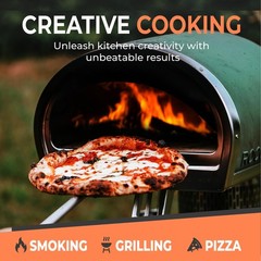Kiln Dried Pizza Oven Wood 56 Inch Oak Logs – 1214 lbs Mini Split Firewood wi…