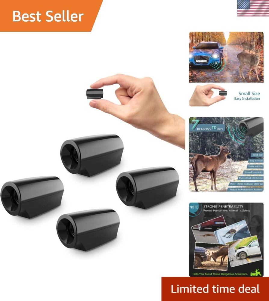 Deer Warning Whistles Device for Car, Save Deer Whistle with Upgraded Acrylic…