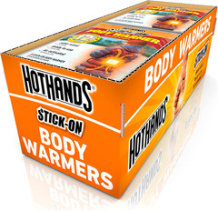 Adhesive Body Warmer, 40-Count