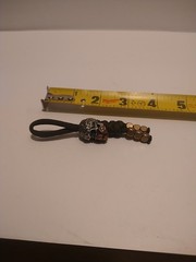 Tactical Paracord Keychain Skull Mask Lanyard