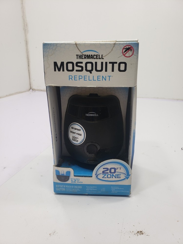 Thermacell Mosquito Repellent 20 Ft Zone Includes 12 Hr Refill Rechargeable