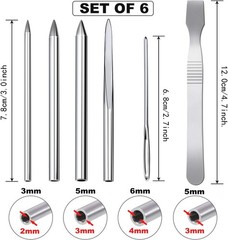 Paracord Stitching Tool Set 6 Piece New