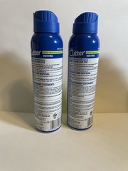 2 Lot Cutter Lemon Eucalyptus Mosquitoes Insect Repellent Deet-Free (4 Oz X 2)