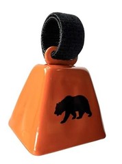Bear Bell for Hiker or Camper Metal Camping Trail Hiking Protection Outdoor