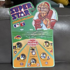 Baseball Super Stars Marbles Set 1 2 3 4 Ken Griffey Jr Nolan Ryan Barry Bonds