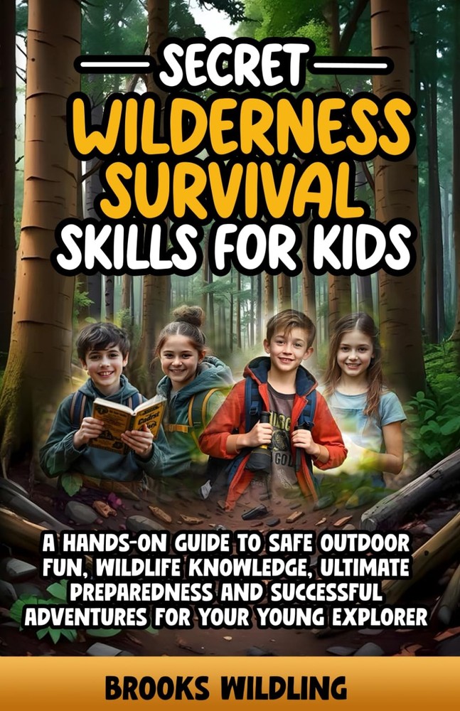 Secret Wilderness Survival Skills for Kids: A hands on guide to safe outdoor…