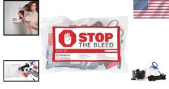 Compact 8-Piece Stop The Bleed Kit with CAT Tourniquet – Emergency Preparedness