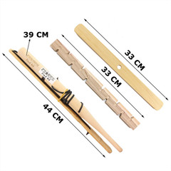Bow Drill Kit Fire Starter, Primitive Wood, Survival Practice Friction