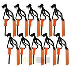 10X Magnesium Flint Rod Stone Fire Starter Lighter Emergency Survival Camping