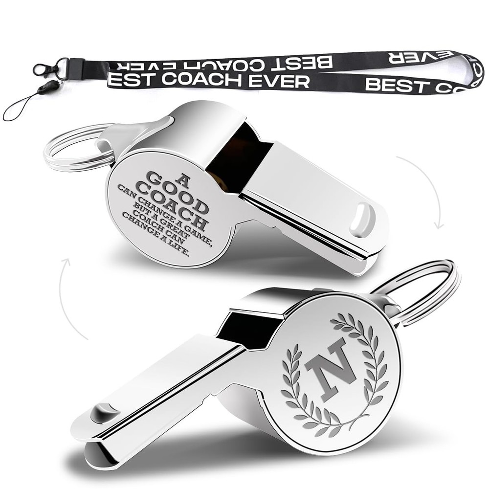 Letters Coach Gifts, Whistle for Coaches, Whistle , Thank You Coach Gifts, Co…