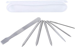 7 Pack Stainless Steel Paracord FID Set Paracord Lacing Stitching Needles and Sm