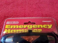 Gordon Car Window Breaker Emergency Hammer Seat Belt Cutter Survival Tool