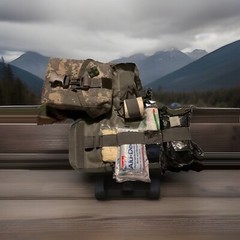 MOLLE Pouch ACU Digital Camouflage First Aid Bag Empty Born