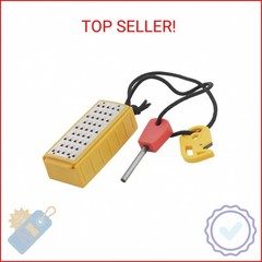 Smith’s 50562 Pack Pal Tinder Maker with Fire Starter – Stainless Steel Grater –