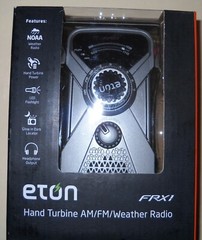 ETON FRX1 Hand Turbine AM/FM Weather Radio NEW IN BOX