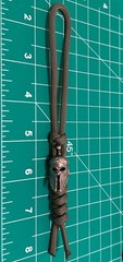Keychain or knife lanyard Spartan Helmet Bead