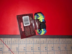 New Secure Line Blue & Yellow Survival Bracelet, SMALL (00468) FS