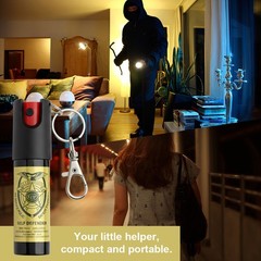 3 Pack Pepper Spray for Self Defense Max Strength Security – 0.68 fl oz