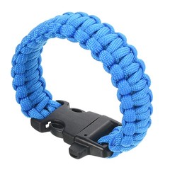 Survival Paracord Bracelets, Braided Bracelet, Blue