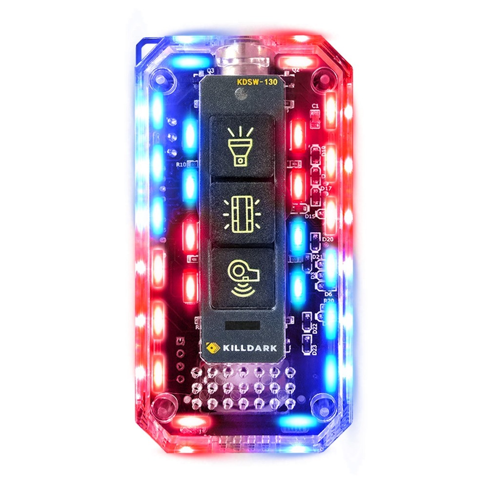 Electronic Whistle, Warninglight & Flashlight