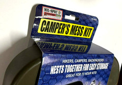 Mil-Spec Survival / Campers Loaded Mess Kit Military Style Everything Need New