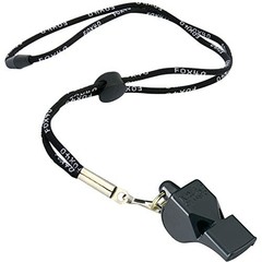 Safety Whistle with Neck Cord