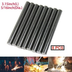 8x Flint Fire Starter Ferrocerium Rod 5/16″ Outdoor Survival Camping Ferro Rods