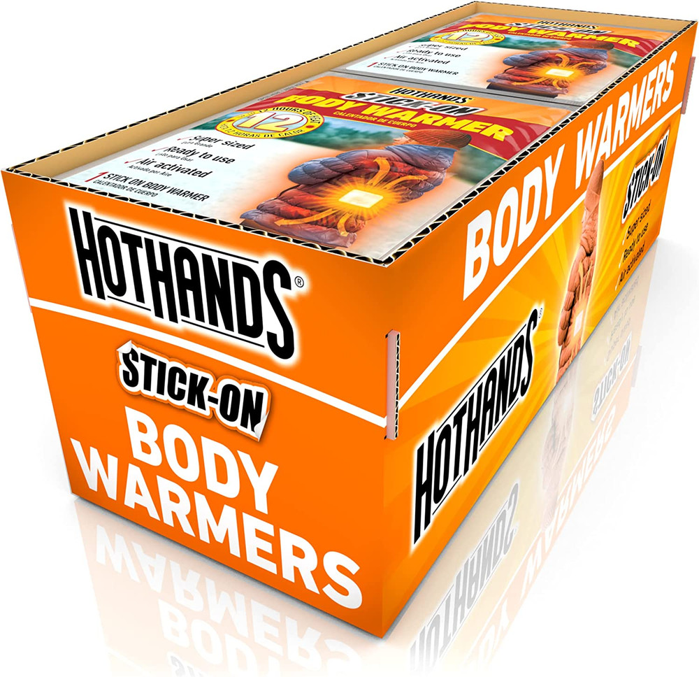 Adhesive Body Warmer, 40-Count