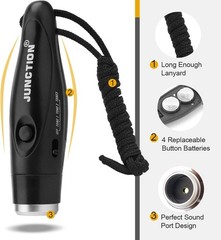 UNIWA 3-Pack Electronic Whistle, 3 Tones, High Volume for Coaches & Referees