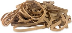 Upgrade Office Supply UPG25764 Rubber Bands, Size 64 4 Oz Bag, Natural Crepe