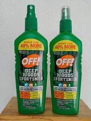 2 Pack – OFF Sportsmen Insect Repellent 3 Deep Woods 8.5 oz Pump Spray Mosquitos