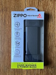 Zippo Heatbank 6 PRO Rechargeable Hand Warmer & Power Bank
